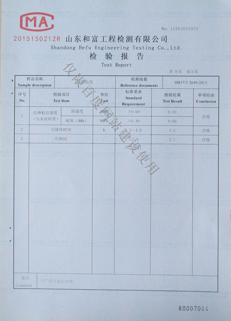 檢驗(yàn)報(bào)告第5頁